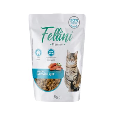 Fellini Gato Adulto - Receta de Salmón Light